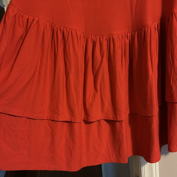 Time and Tru Women's Ruffle Knit Mini Dress NWT - Picture 3 of 6